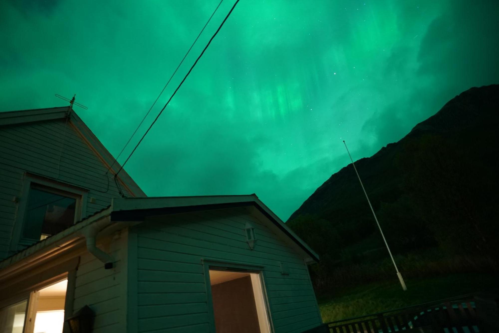 极光民宿northern Lights Laksvatn エクステリア 写真
